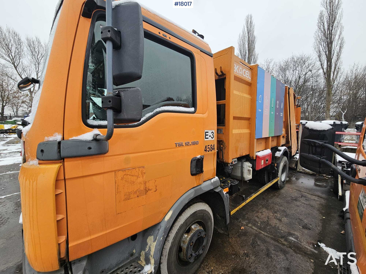 Truck MAN TGA 12.180 (2007) with EKOCEL mini garbage truck body - Kamion za smeće: slika 5 Truck MAN TGA 12.180 (2007) with EKOCEL mini garbage truck body - Kamion za smeće: slika 5