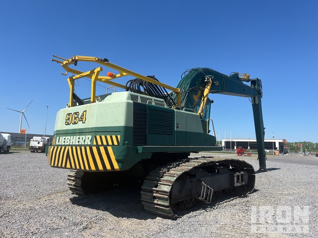 1994 Liebherr R964HD-EW Wheel Material Handler - Bager za obradu otpada/ Industrije: slika 3 1994 Liebherr R964HD-EW Wheel Material Handler - Bager za obradu otpada/ Industrije: slika 3