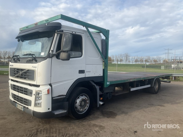 2002 Volvo FM280 4x2 Sleeper Flatbed Truck - Kamion sa tovarnim sandukom: slika 1 2002 Volvo FM280 4x2 Sleeper Flatbed Truck - Kamion sa tovarnim sandukom: slika 1