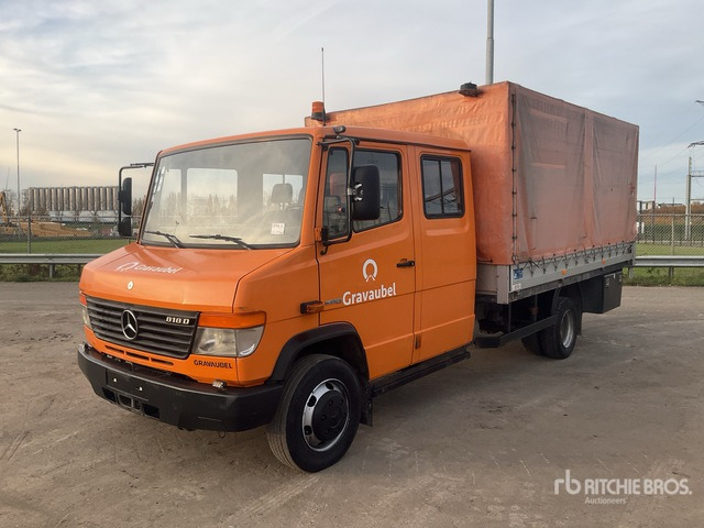 2010 Mercedes-Benz 818DE 4x2 Crew Cab Service Truck - Dostavno vozilo sa ceradom, Dostavno vozilo sa duplom kabinom: slika 1 2010 Mercedes-Benz 818DE 4x2 Crew Cab Service Truck - Dostavno vozilo sa ceradom, Dostavno vozilo sa duplom kabinom: slika 1