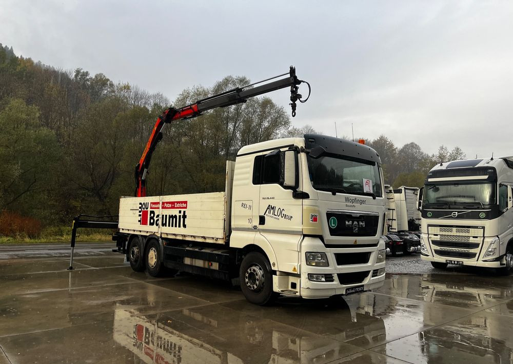 MAN TGX 26.440 // 2009 // Palfinger PK 12001EH Radio // Oś skrętna i podnoszona // - Kamion sa tovarnim sandukom, Kamion sa dizalicom: slika 3 MAN TGX 26.440 // 2009 // Palfinger PK 12001EH Radio // Oś skrętna i podnoszona // - Kamion sa tovarnim sandukom, Kamion sa dizalicom: slika 3