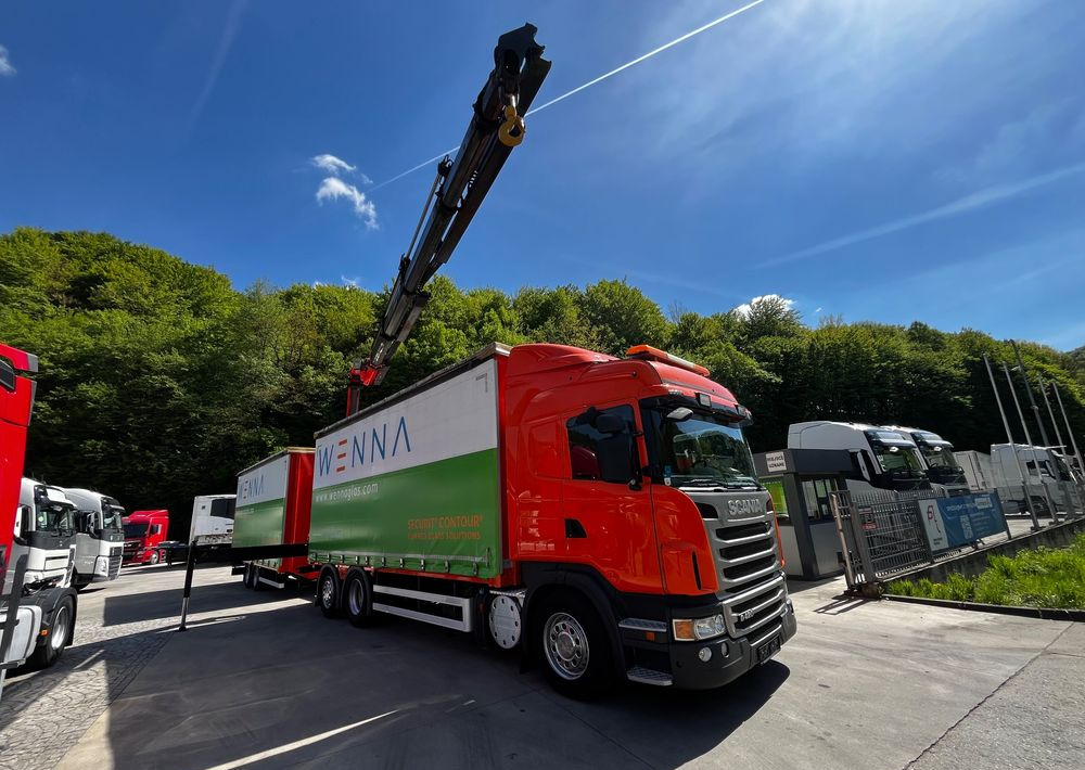 Scania G420 // Tandem // HDS Palfinger 18002 EH // Przyczepa // Oś skrętna podnoszona // Video !!! - Kamion sa ceradom, Prikolica sa ceradom: slika 2 Scania G420 // Tandem // HDS Palfinger 18002 EH // Przyczepa // Oś skrętna podnoszona // Video !!! - Kamion sa ceradom, Prikolica sa ceradom: slika 2