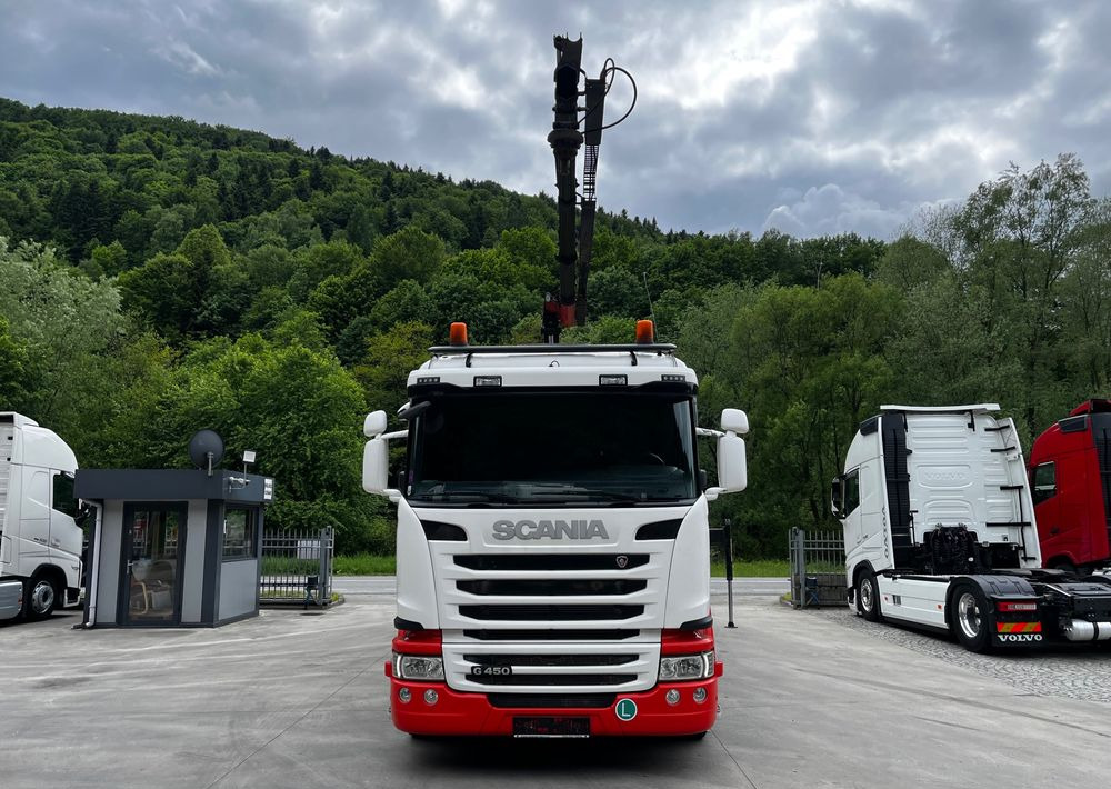 Scania G450 // 6x2// Skrzynia 6.40x2.49 // HDS Palfinger // Oś skrętna podnoszona // - Kamion sa dizalicom, Kamion sa tovarnim sandukom: slika 3 Scania G450 // 6x2// Skrzynia 6.40x2.49 // HDS Palfinger // Oś skrętna podnoszona // - Kamion sa dizalicom, Kamion sa tovarnim sandukom: slika 3