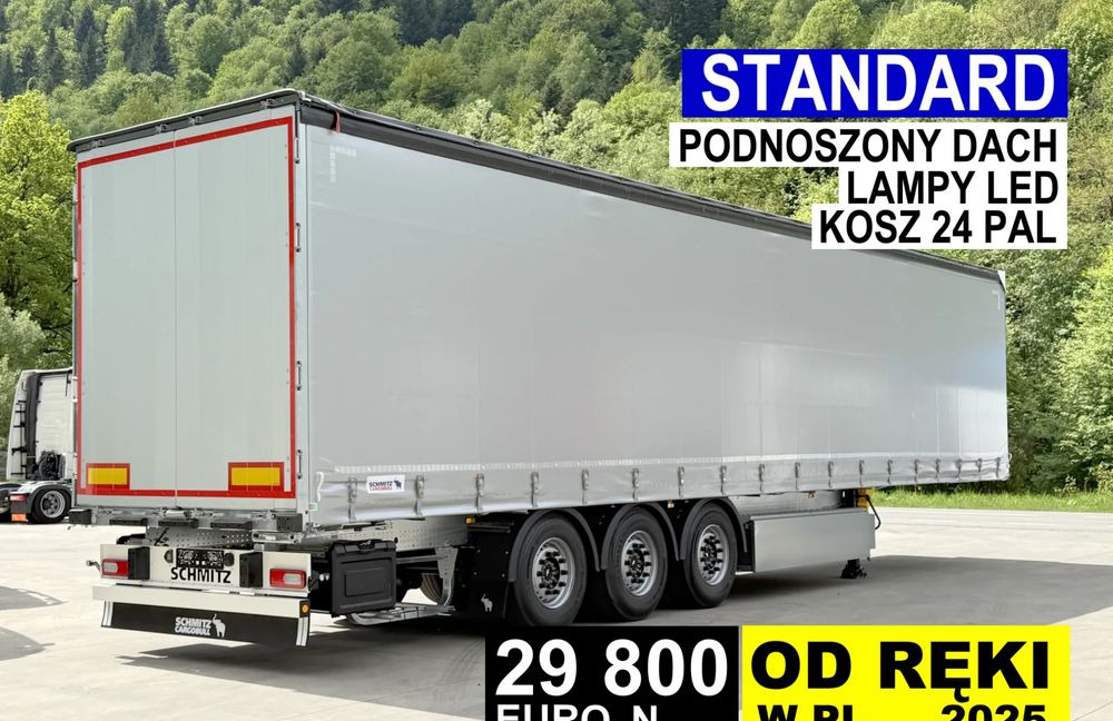 Schmitz Cargobull STANDARD + PDN DACH + 24 PAL - Poluprikolica sa ceradom: slika 1 Schmitz Cargobull STANDARD + PDN DACH + 24 PAL - Poluprikolica sa ceradom: slika 1