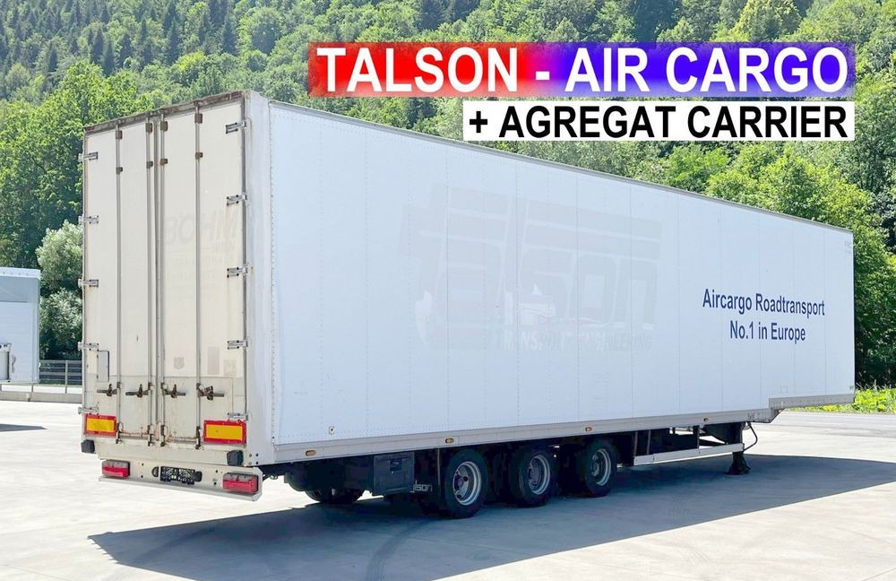 Talson Chłodnia Air Cargo // Carrier Maxima // 2006 Rok // Rolki // Przesyłki lotnicze // - Poluprikolica hladnjače: slika 1 Talson Chłodnia Air Cargo // Carrier Maxima // 2006 Rok // Rolki // Przesyłki lotnicze // - Poluprikolica hladnjače: slika 1