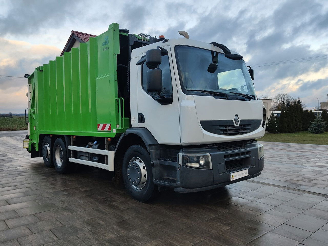 Kamion za smeće Renault Premium 340 DXi Śmieciarka Zoeller Semat 2012 rok Automat Film: slika 1