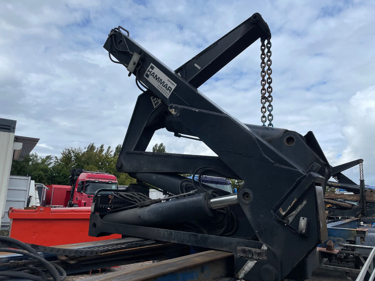 Hammar 151 HS side loader - Poluprikolica za prevoz kontejnera/ Poluprikolica sa promenjivim sandukom: slika 2 Hammar 151 HS side loader - Poluprikolica za prevoz kontejnera/ Poluprikolica sa promenjivim sandukom: slika 2