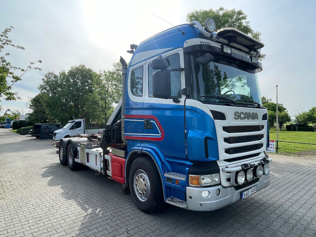 Scania R480 - Kamion za prevoz kontejnera/ Kamion sa promenjivim sandukom, Kamion sa dizalicom: slika 5 Scania R480 - Kamion za prevoz kontejnera/ Kamion sa promenjivim sandukom, Kamion sa dizalicom: slika 5