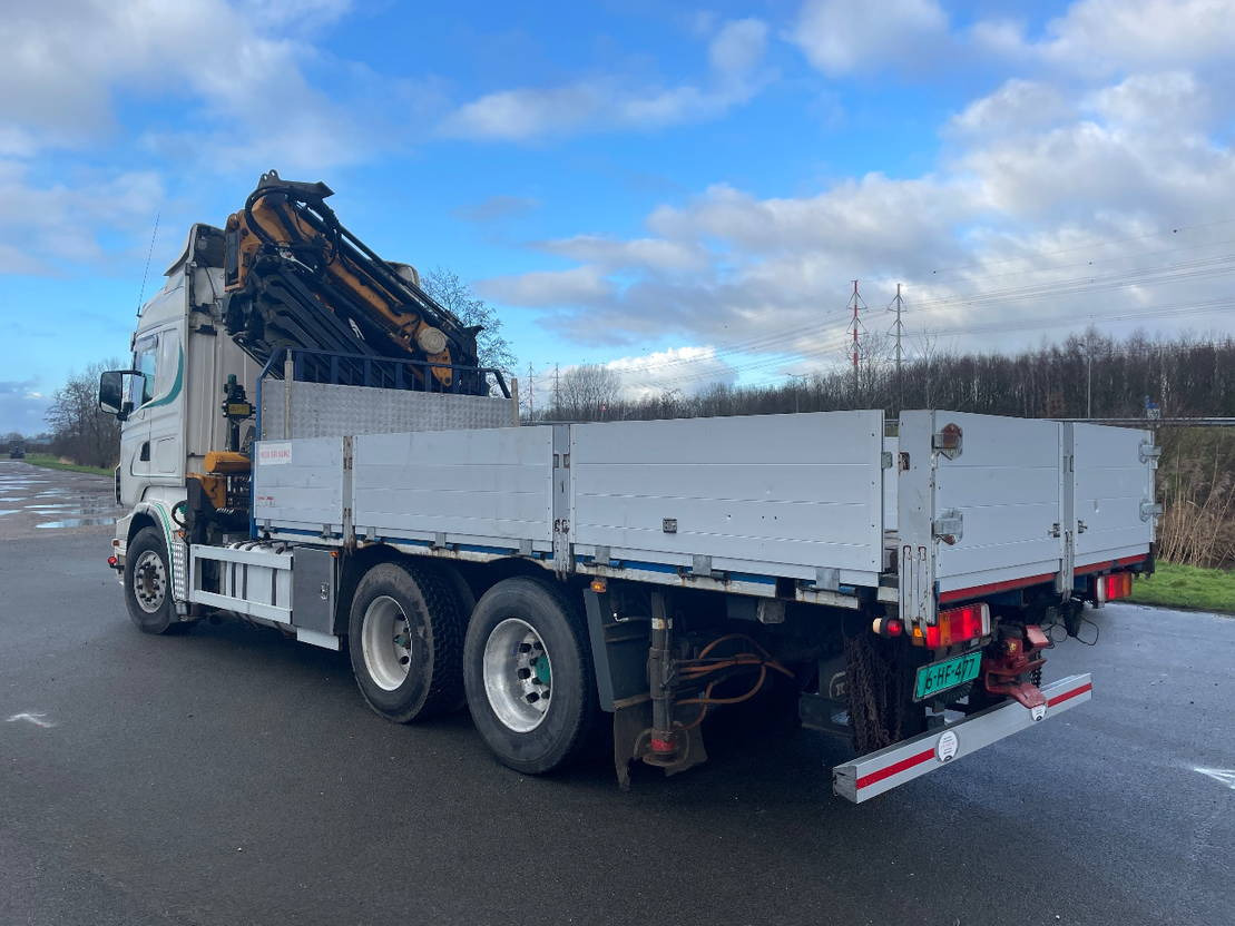 Scania R580 V8 Effer 370 crane with jib and winch - Kamion sa dizalicom: slika 4 Scania R580 V8 Effer 370 crane with jib and winch - Kamion sa dizalicom: slika 4