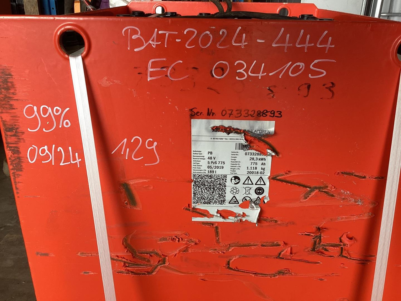 AIM 48V 5 PzS 775 - Baterija za Oprema za rukovanje materijalima: slika 2 AIM 48V 5 PzS 775 - Baterija za Oprema za rukovanje materijalima: slika 2