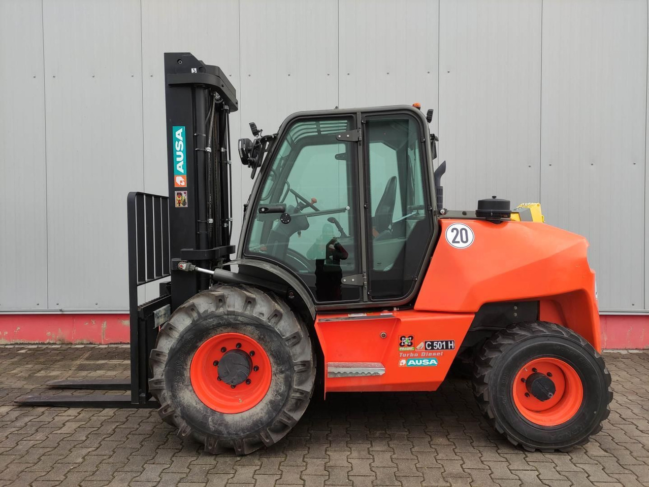 Ausa C 501 HX 4 - Terenski viljuškar: slika 1 Ausa C 501 HX 4 - Terenski viljuškar: slika 1