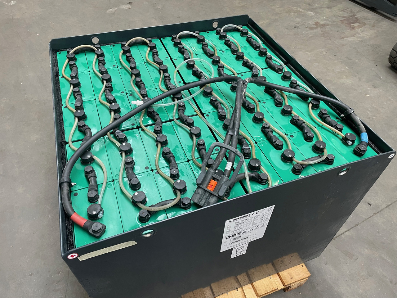 Hoppecke 80V 6 HPZS 930 - Baterija za Oprema za rukovanje materijalima: slika 1 Hoppecke 80V 6 HPZS 930 - Baterija za Oprema za rukovanje materijalima: slika 1