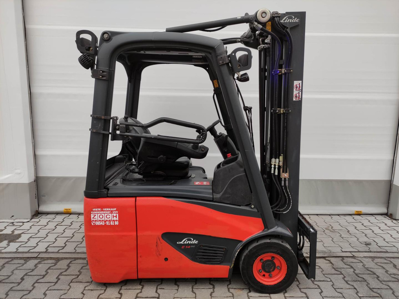 Linde E14-02-386 - Električni viljuškar: slika 2 Linde E14-02-386 - Električni viljuškar: slika 2