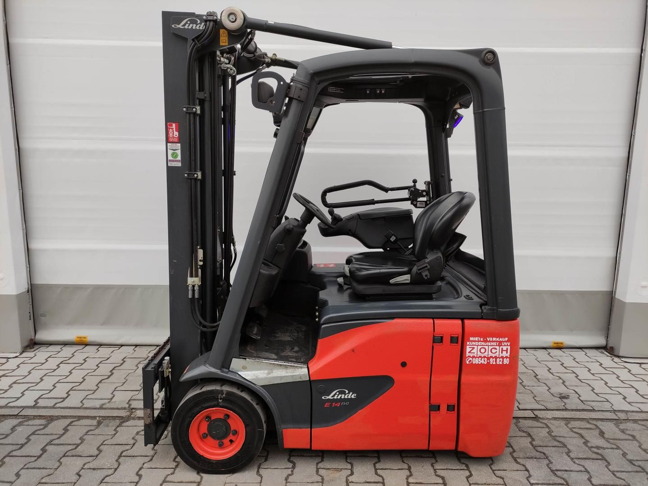 Linde E14-02-386 - Električni viljuškar: slika 1 Linde E14-02-386 - Električni viljuškar: slika 1