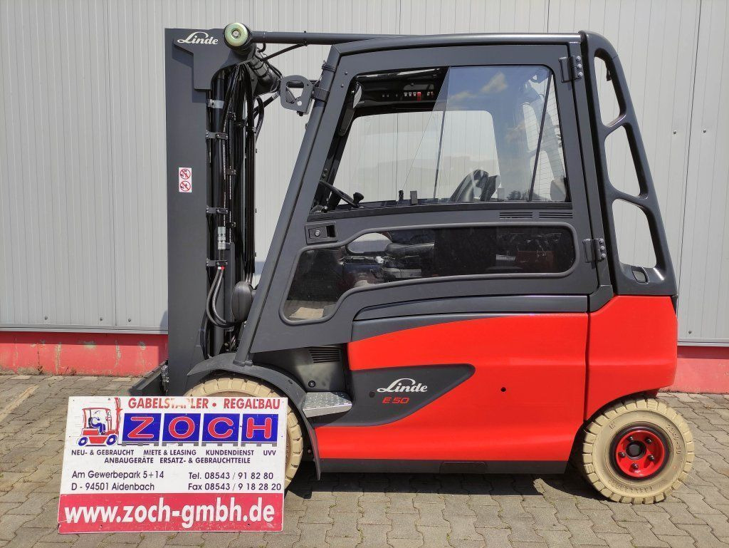 Linde E50HL-01-388 - Električni viljuškar: slika 1 Linde E50HL-01-388 - Električni viljuškar: slika 1