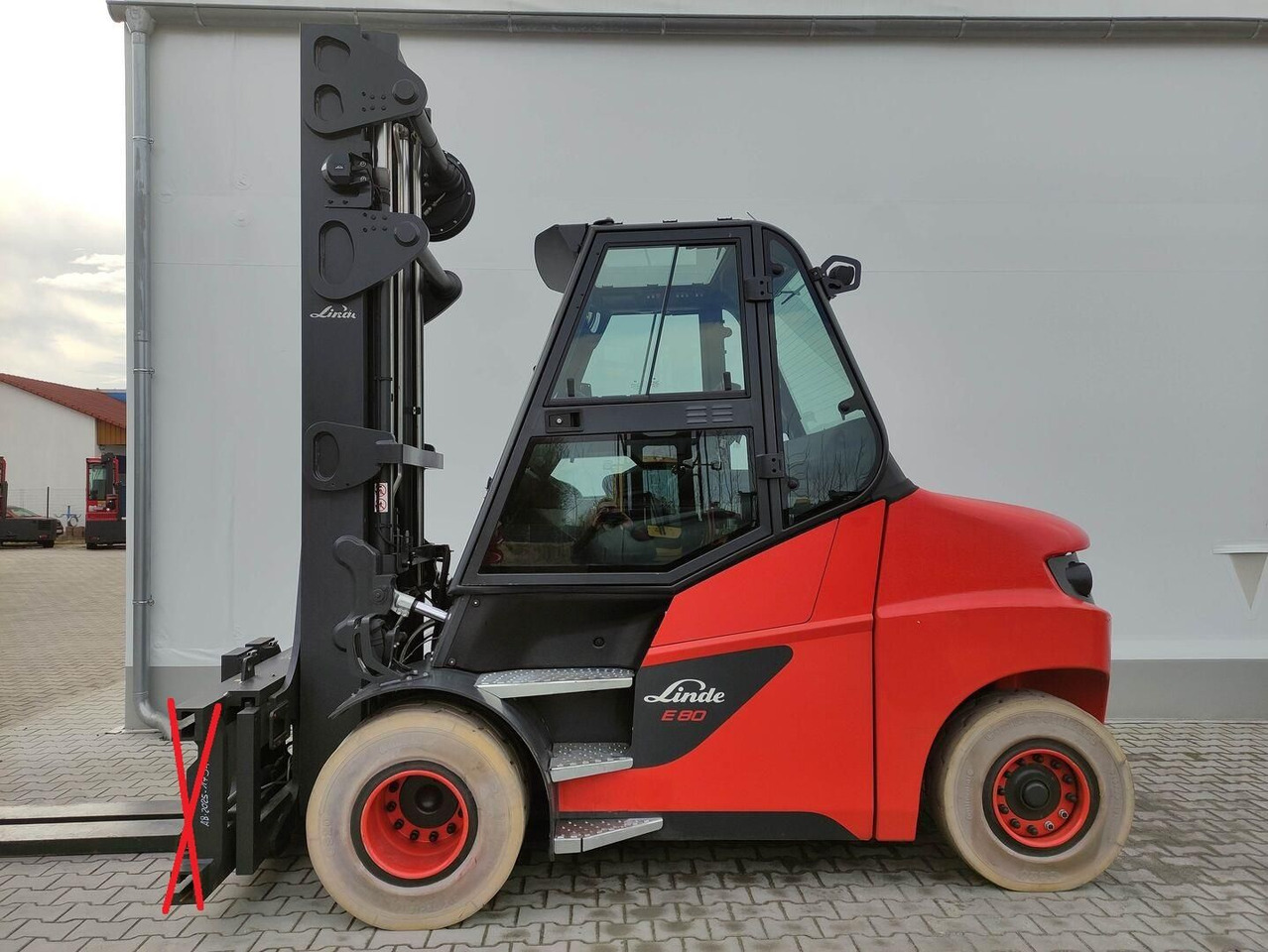 Linde E80-01/900 - Električni viljuškar: slika 1 Linde E80-01/900 - Električni viljuškar: slika 1