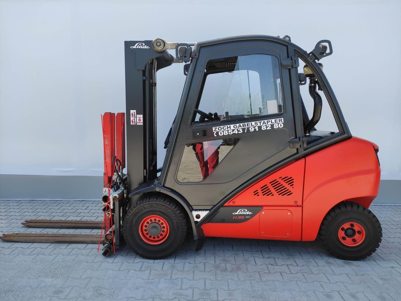 Linde H35D-02-393 EVO - Dizel viljuškar: slika 1 Linde H35D-02-393 EVO - Dizel viljuškar: slika 1