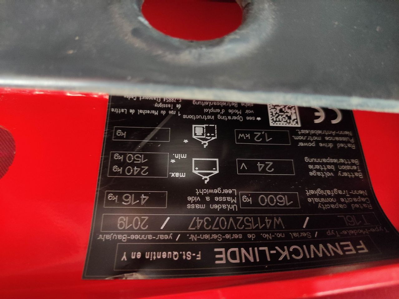Linde T16L-1152 - Kolica za palete: slika 5 Linde T16L-1152 - Kolica za palete: slika 5