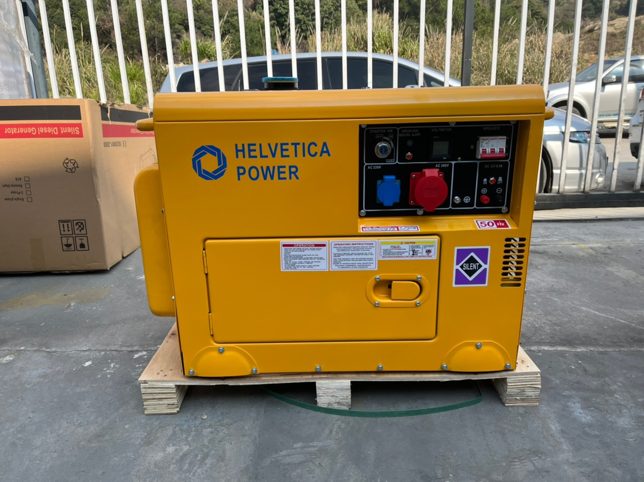 HELVETICA POWER 9KVA Dieselgenerator mit E-Start - Set generatora: slika 1 HELVETICA POWER 9KVA Dieselgenerator mit E-Start - Set generatora: slika 1