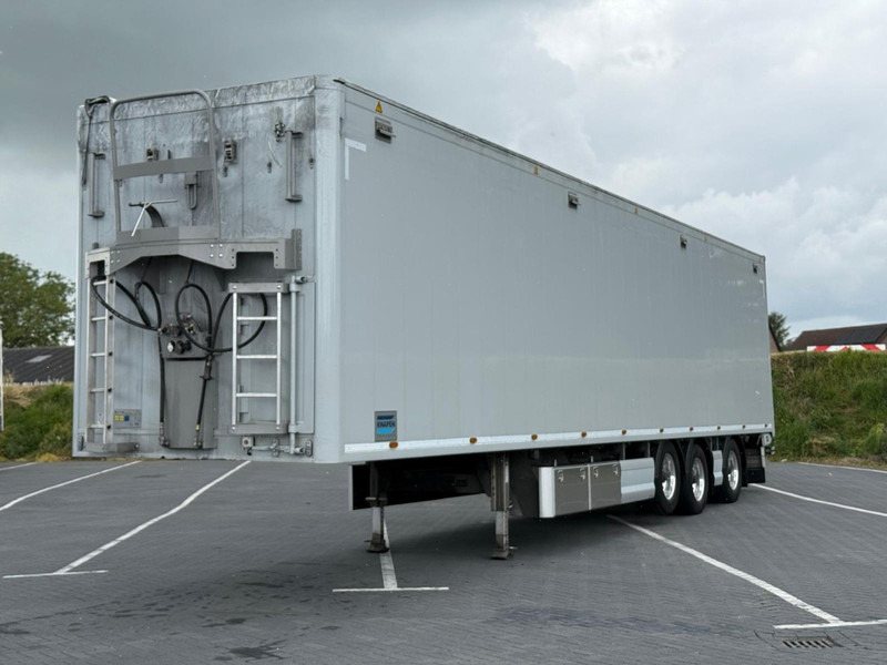 Knapen Trailers K100 6MM VLOER, ALCOA'S, STUURAS, PERFECTE STAAT! - Poluprikolica sa pokretnim podom: slika 1 Knapen Trailers K100 6MM VLOER, ALCOA'S, STUURAS, PERFECTE STAAT! - Poluprikolica sa pokretnim podom: slika 1