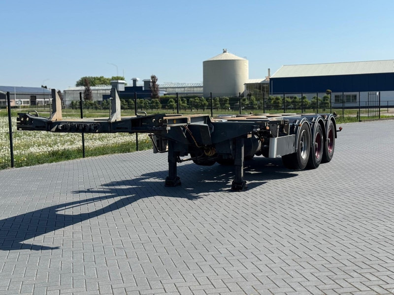 Pacton T3-010 20,40,45 FT, MULTI CHASSIS, APK GEKEURD. - Poluprikolica za prevoz kontejnera/ Poluprikolica sa promenjivim sandukom: slika 1 Pacton T3-010 20,40,45 FT, MULTI CHASSIS, APK GEKEURD. - Poluprikolica za prevoz kontejnera/ Poluprikolica sa promenjivim sandukom: slika 1
