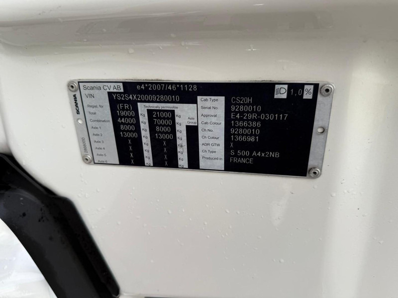 Tegljač Scania 500S NGS FULL AIR, RETARDER, 2 TANKS, EURO 6D, PERFECT CONDITION.: slika 19