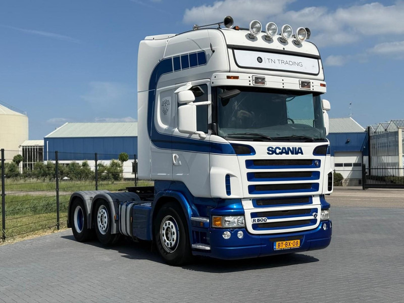 Scania R 500 A 6X2/4 STEERING PUSHER, MANUEL, RETARDER, LEATHER, TOP. - Tegljač: slika 1 Scania R 500 A 6X2/4 STEERING PUSHER, MANUEL, RETARDER, LEATHER, TOP. - Tegljač: slika 1