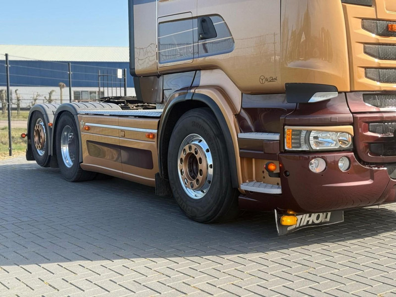 Scania R730 V8 V8, SHOWTRUCK VOLLUCHT, RETARDER, HYDRAULIEK, BOOGIE, ALU WIELEN, LEER. - Tegljač: slika 5 Scania R730 V8 V8, SHOWTRUCK VOLLUCHT, RETARDER, HYDRAULIEK, BOOGIE, ALU WIELEN, LEER. - Tegljač: slika 5