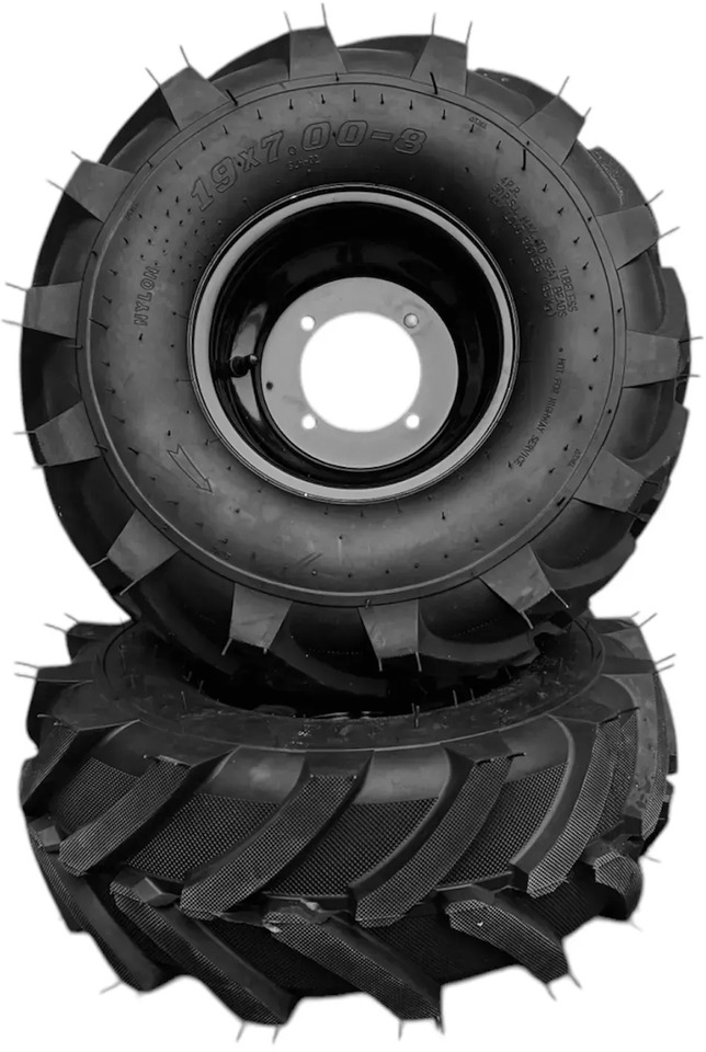 Koła gumowe 19x7.00-8″, rozstaw 4x110, (Zestaw 2szt.) - Шины и диски za Baštenska oprema: slika 1 Koła gumowe 19x7.00-8″, rozstaw 4x110, (Zestaw 2szt.) - Шины и диски za Baštenska oprema: slika 1