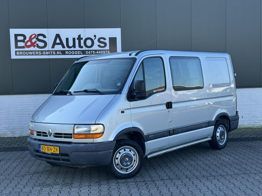 Renault Master-T28 2.5dCi L1H1 Dubbele cabine Trekhaak APK 05-2025 Loopt goed! - Dostavno vozilo sa duplom kabinom: slika 1 Renault Master-T28 2.5dCi L1H1 Dubbele cabine Trekhaak APK 05-2025 Loopt goed! - Dostavno vozilo sa duplom kabinom: slika 1