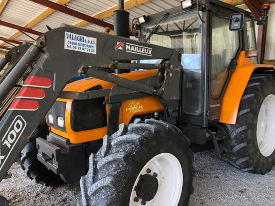Renault CERES 95 X TRACTEUR + CHARGEUR MX80 - Traktor: slika 1 Renault CERES 95 X TRACTEUR + CHARGEUR MX80 - Traktor: slika 1