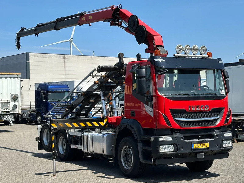 Iveco Stralis 400 6x2 HMF 1720 K3 Kraan Met 24T HTS Kabel Systeem / Rotator / Euro 6 - Kamion sa kablovskim sistemom, Kamion sa dizalicom: slika 3 Iveco Stralis 400 6x2 HMF 1720 K3 Kraan Met 24T HTS Kabel Systeem / Rotator / Euro 6 - Kamion sa kablovskim sistemom, Kamion sa dizalicom: slika 3