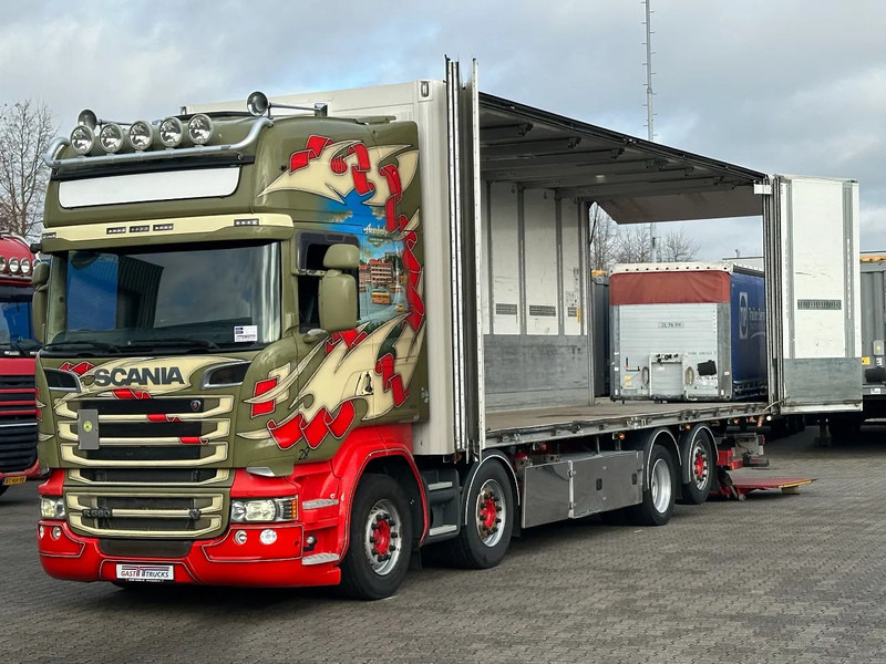 Scania R580 V8 8x2*6 Ekeri Full Side Opening / Retarder / 605 Tkm / Full Air - Kamion sa zatvorenim sandukom: slika 2 Scania R580 V8 8x2*6 Ekeri Full Side Opening / Retarder / 605 Tkm / Full Air - Kamion sa zatvorenim sandukom: slika 2
