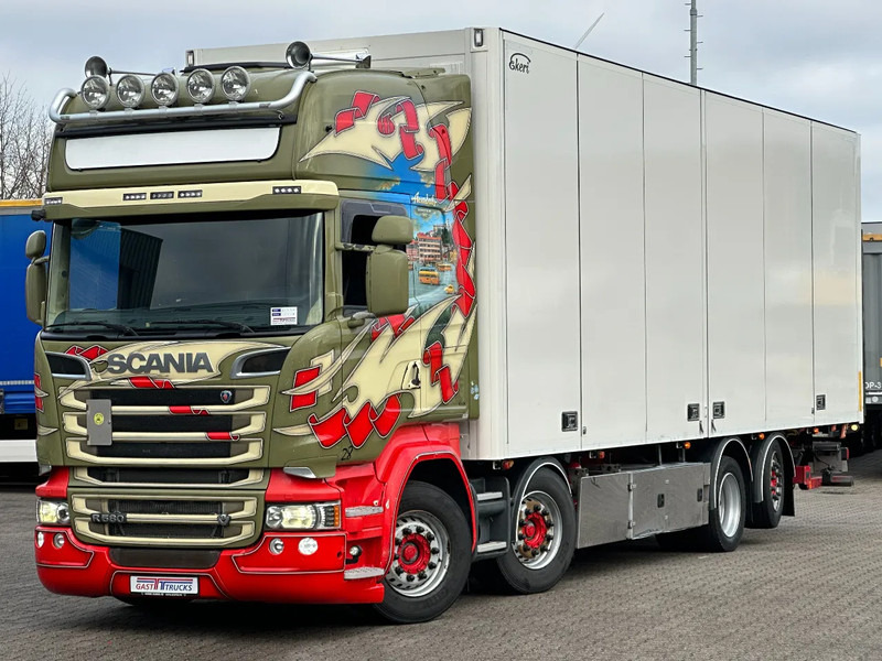 Scania R580 V8 8x2*6 Ekeri Full Side Opening / Retarder / 605 Tkm / Full Air - Kamion sa zatvorenim sandukom: slika 1 Scania R580 V8 8x2*6 Ekeri Full Side Opening / Retarder / 605 Tkm / Full Air - Kamion sa zatvorenim sandukom: slika 1