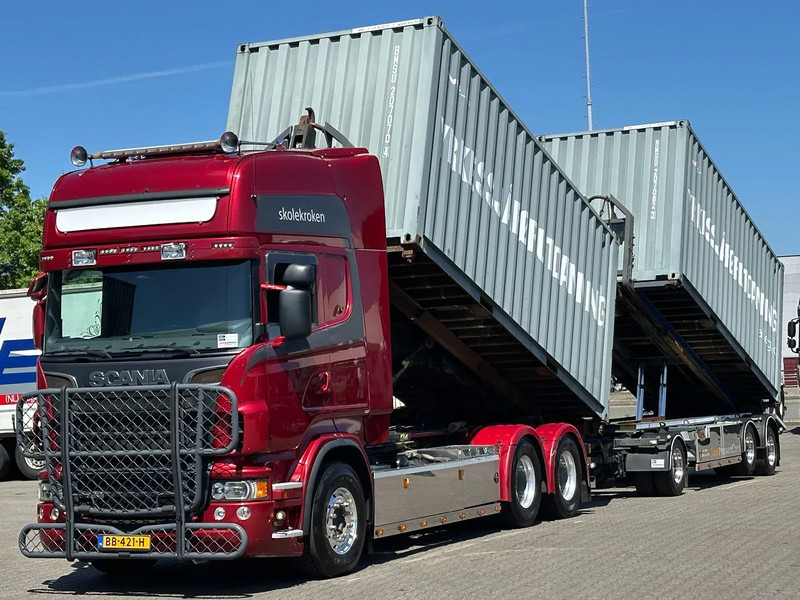 Scania R620-V8 6x4 Joab 20T Haakarm+Nor Slep Kipper / 298Tkm! Ex *Driving School* / Retarder - Kamion sa hidrauličnom kukom: slika 1 Scania R620-V8 6x4 Joab 20T Haakarm+Nor Slep Kipper / 298Tkm! Ex *Driving School* / Retarder - Kamion sa hidrauličnom kukom: slika 1