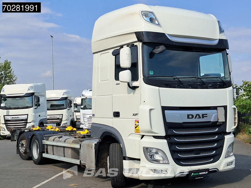 DAF XF 480 6X2 BDF 2xTanks Lift+lenkasche Automatic Retarder ACC Euro 6 - Kamion za prevoz kontejnera/ Kamion sa promenjivim sandukom: slika 3 DAF XF 480 6X2 BDF 2xTanks Lift+lenkasche Automatic Retarder ACC Euro 6 - Kamion za prevoz kontejnera/ Kamion sa promenjivim sandukom: slika 3