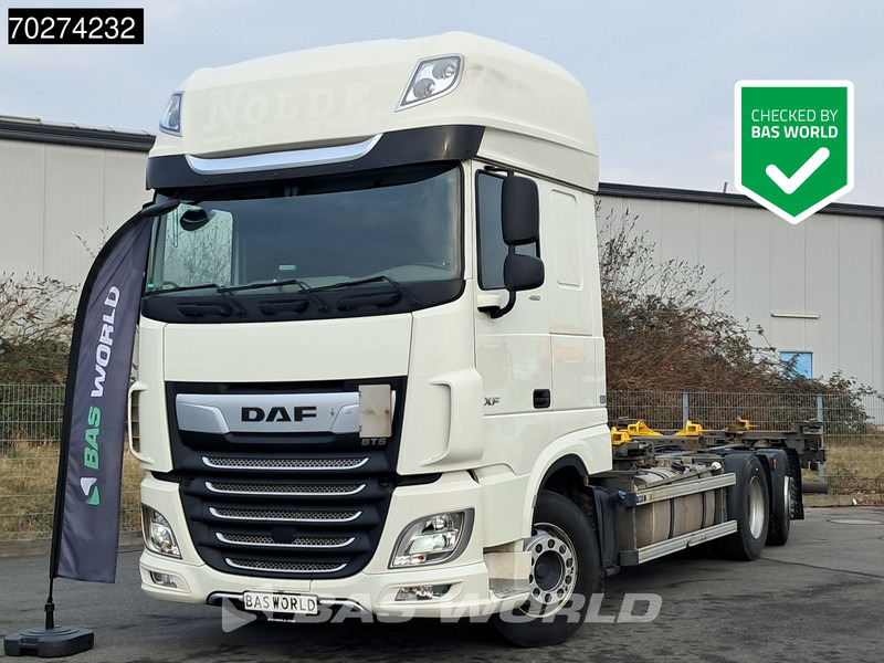 DAF XF 480 6X2 SSC FAN Retarder 2xTanks Lift-Lenkachse ACC LED Euro 6 - Kamion za prevoz kontejnera/ Kamion sa promenjivim sandukom: slika 1 DAF XF 480 6X2 SSC FAN Retarder 2xTanks Lift-Lenkachse ACC LED Euro 6 - Kamion za prevoz kontejnera/ Kamion sa promenjivim sandukom: slika 1