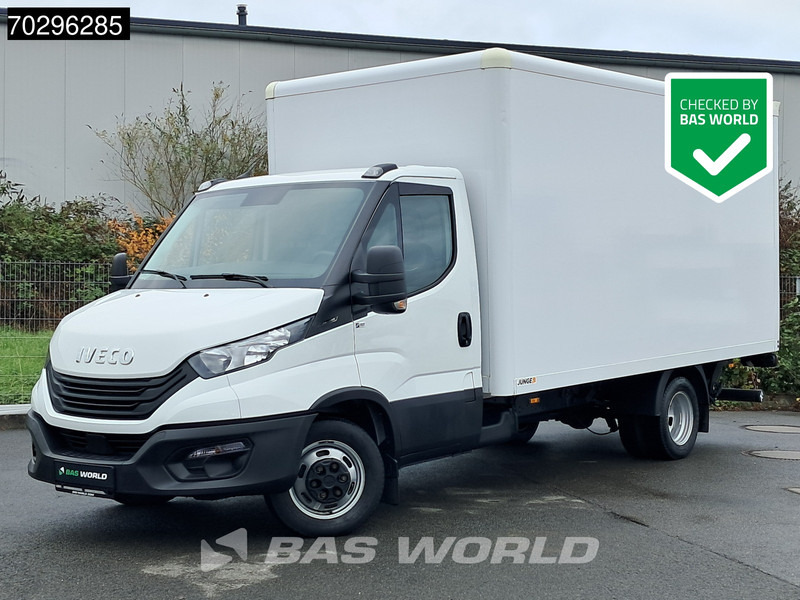 Iveco Daily 35C16 Ladebordwand Doppelbereifung 160PS Koffer Klima Euro6 A/C - Dostavno vozilo sa zatvorenim sandukom: slika 1 Iveco Daily 35C16 Ladebordwand Doppelbereifung 160PS Koffer Klima Euro6 A/C - Dostavno vozilo sa zatvorenim sandukom: slika 1