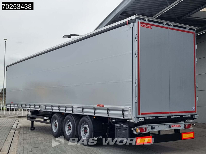 Poluprikolica sa ceradom novi Kögel S24-1 3 axles NEW HUBDACH Liftachse Lifting+ Sliding Roof: slika 9