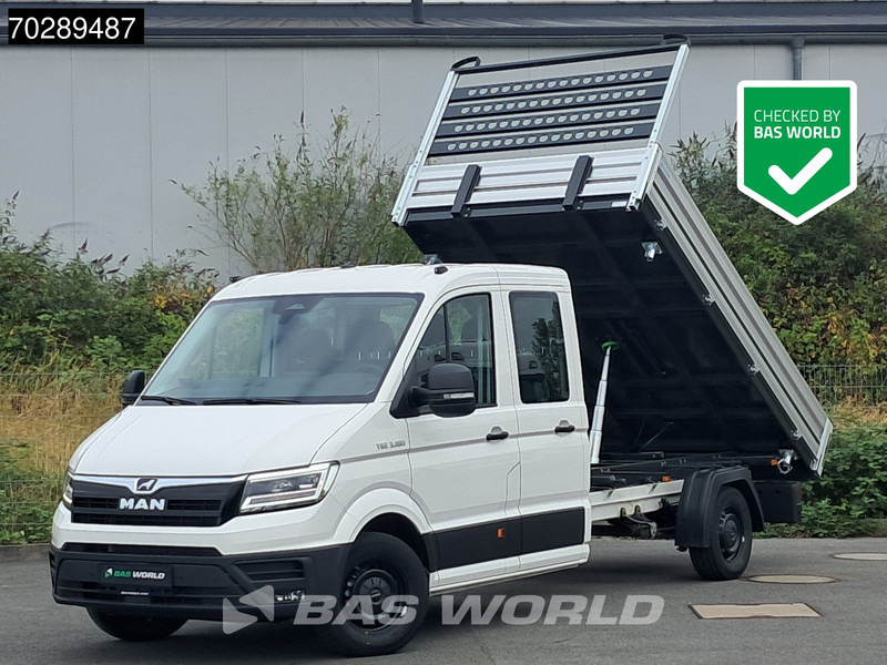 MAN TGE 3.180 Neu! Dreiseitenkipper Automatik 2025 Facelift 180PS AHK LED Klima Tempomat Navi ACC Euro6 Kieper 3m3 A/C Towbar Cruise control - Dostavno vozilo istovarivač: slika 1 MAN TGE 3.180 Neu! Dreiseitenkipper Automatik 2025 Facelift 180PS AHK LED Klima Tempomat Navi ACC Euro6 Kieper 3m3 A/C Towbar Cruise control - Dostavno vozilo istovarivač: slika 1