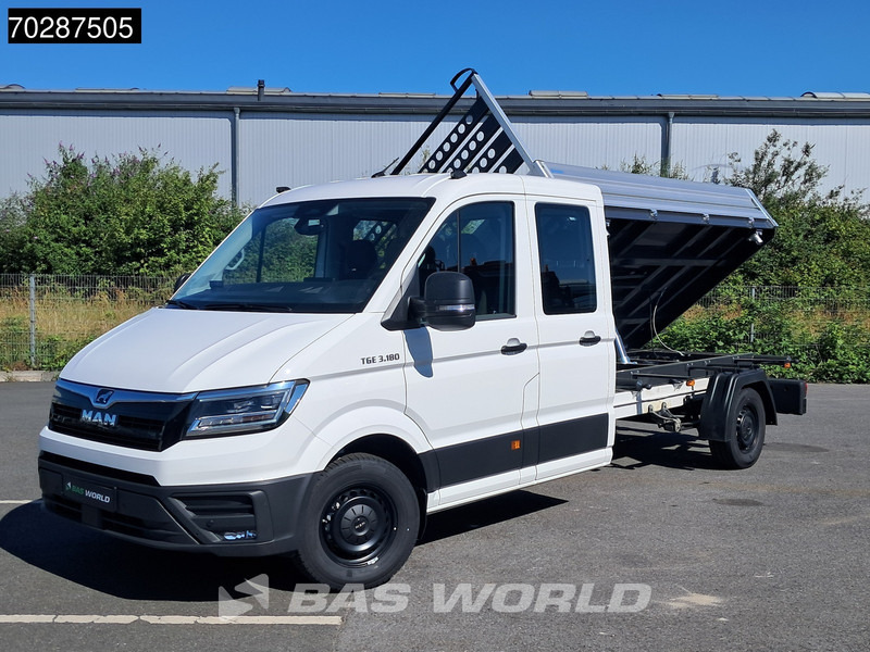MAN TGE 3.180 Neu! Dreiseitenkipper Automatik 2025 Facelift 180PS AHK LED Klima Tempomat Navi ACC Euro6 Kieper 3m3 A/C Towbar Cruise control - Dostavno vozilo istovarivač: slika 2 MAN TGE 3.180 Neu! Dreiseitenkipper Automatik 2025 Facelift 180PS AHK LED Klima Tempomat Navi ACC Euro6 Kieper 3m3 A/C Towbar Cruise control - Dostavno vozilo istovarivač: slika 2