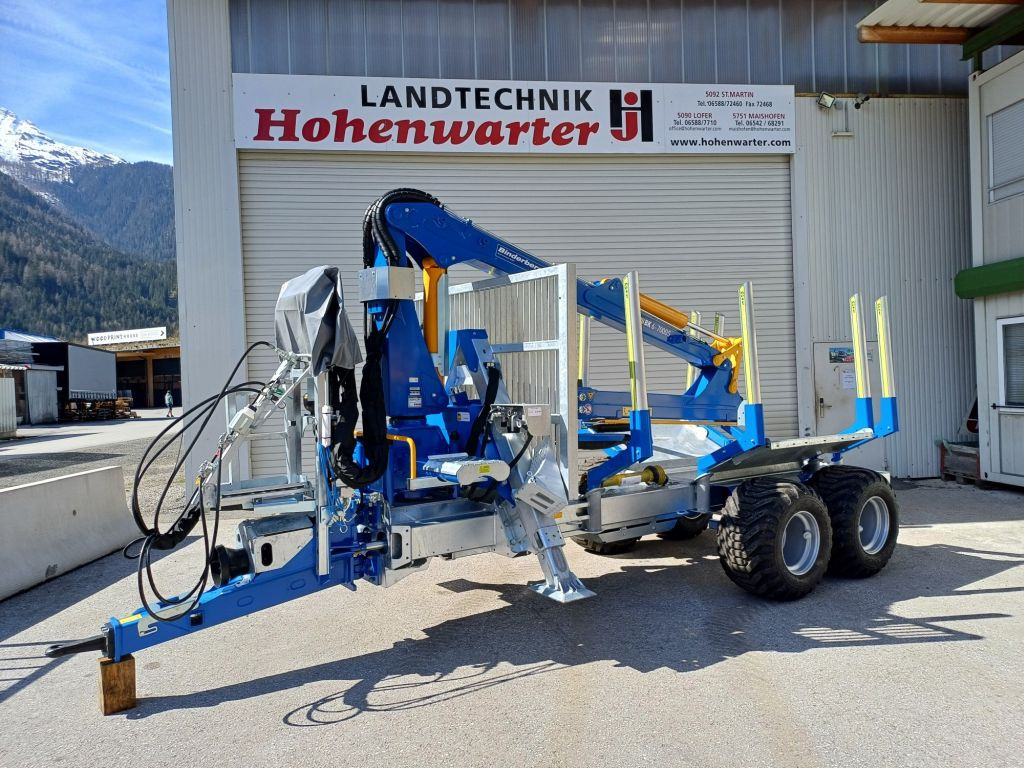Binderberger RW 12 alpin mit BK 6-7000 S (20634) - Šumska prikolica: slika 1 Binderberger RW 12 alpin mit BK 6-7000 S (20634) - Šumska prikolica: slika 1