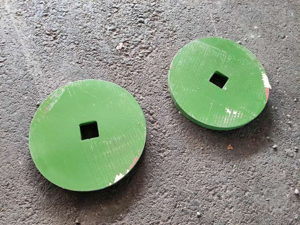 Krone Radgewichte zu  Doppelschwader (14269) - Rezervni deo za Prevrtač/ Grabuljač: slika 1 Krone Radgewichte zu  Doppelschwader (14269) - Rezervni deo za Prevrtač/ Grabuljač: slika 1