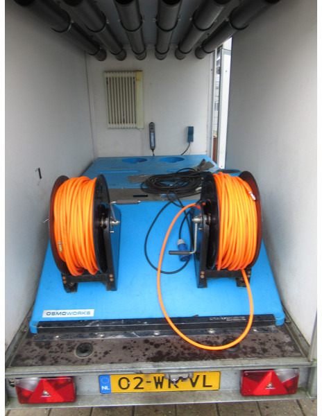 Hapert EA R + Osmoworks 850L Telewash Gesloten aanhanger - Prikolica sa zatvorenim sandukom: slika 2 Hapert EA R + Osmoworks 850L Telewash Gesloten aanhanger - Prikolica sa zatvorenim sandukom: slika 2