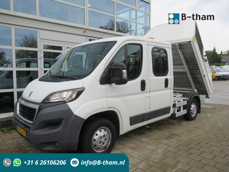 Peugeot Boxer 335 2.0 HDI 96KW L2 DOKA Dubbelcabine Kipper Veegvuil Tipper - Dostavno vozilo istovarivač, Dostavno vozilo sa duplom kabinom: slika 1 Peugeot Boxer 335 2.0 HDI 96KW L2 DOKA Dubbelcabine Kipper Veegvuil Tipper - Dostavno vozilo istovarivač, Dostavno vozilo sa duplom kabinom: slika 1