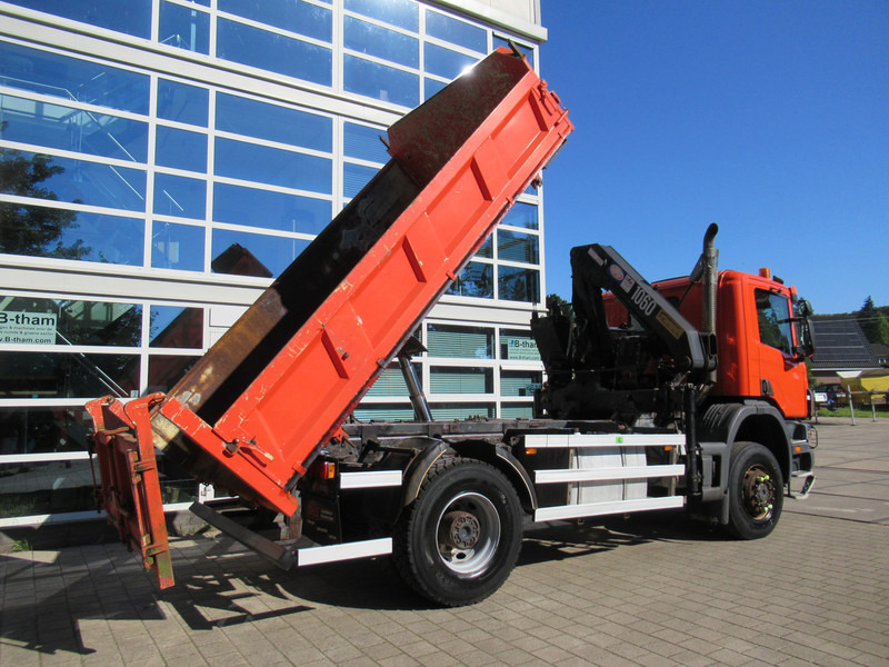 Scania P 114 CB 4x4 HZ 340 3-W. Tipper - 3-S. Kipper + HMF 1063 Crane Kran - Istovarivač, Kamion sa dizalicom: slika 5 Scania P 114 CB 4x4 HZ 340 3-W. Tipper - 3-S. Kipper + HMF 1063 Crane Kran - Istovarivač, Kamion sa dizalicom: slika 5
