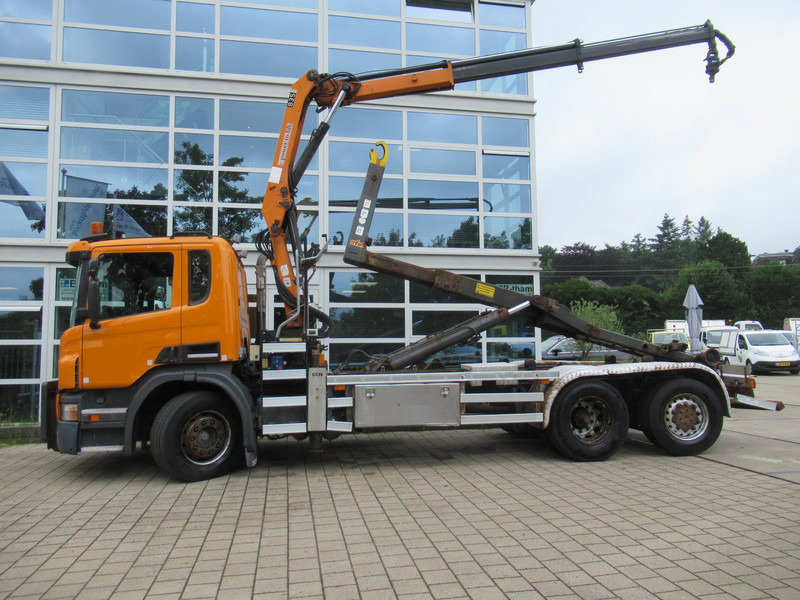 Scania P 320 B 6x2*4 + HMF 835 + HYVA Haakarm - Kamion sa hidrauličnom kukom, Kamion sa dizalicom: slika 3 Scania P 320 B 6x2*4 + HMF 835 + HYVA Haakarm - Kamion sa hidrauličnom kukom, Kamion sa dizalicom: slika 3