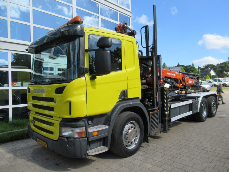 Scania P 340 B 6x2*4 VDL Haak - Kraan ATLAS 206.3E - Kamion sa hidrauličnom kukom, Kamion sa dizalicom: slika 4 Scania P 340 B 6x2*4 VDL Haak - Kraan ATLAS 206.3E - Kamion sa hidrauličnom kukom, Kamion sa dizalicom: slika 4