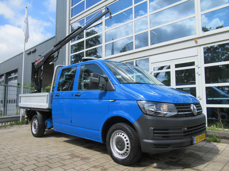 Volkswagen Transporter T5 2.0 TDI 75KW DOKA + HIAB Dubbelcabine - Dostavno vozilo sa otvorenom sandukom, Dostavno vozilo sa duplom kabinom: slika 2 Volkswagen Transporter T5 2.0 TDI 75KW DOKA + HIAB Dubbelcabine - Dostavno vozilo sa otvorenom sandukom, Dostavno vozilo sa duplom kabinom: slika 2
