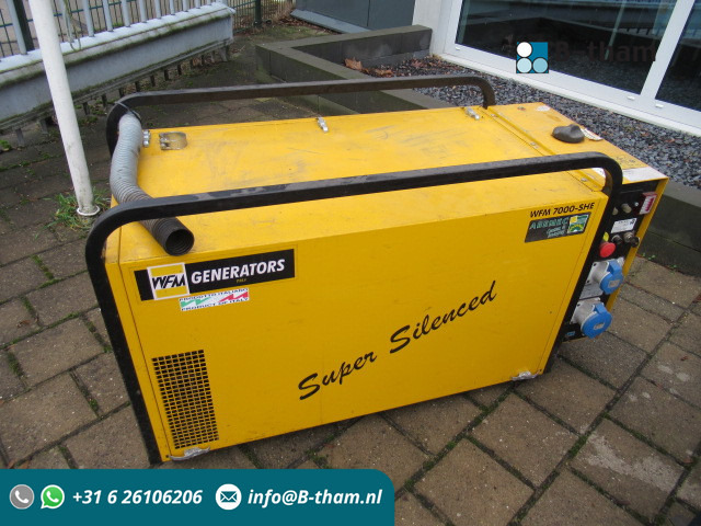 WFM QM135-25 7000-SHE Generator/Aggregaat - Set generatora: slika 1 WFM QM135-25 7000-SHE Generator/Aggregaat - Set generatora: slika 1